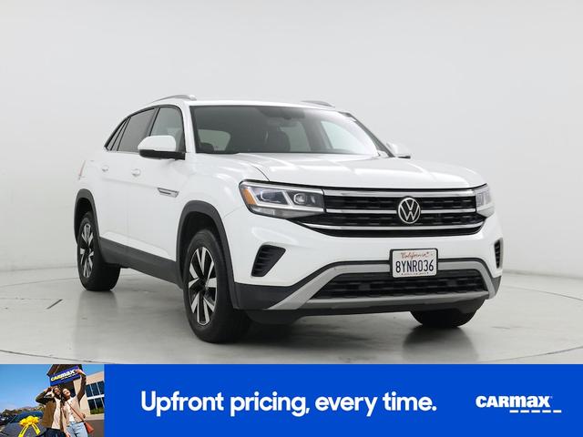 Photo of 2021 White Volkswagen Atlas Cross Sport