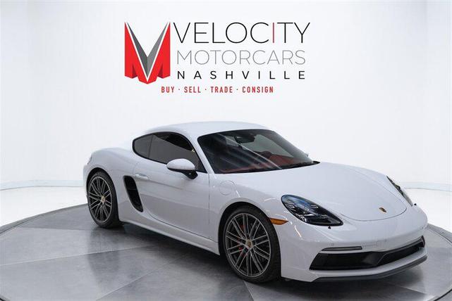 Photo of 2021 White Porsche 718 Cayman