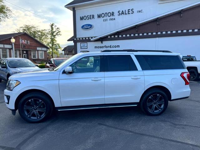 Photo of 2019 White Platinum Metallic Ford Expedition Max