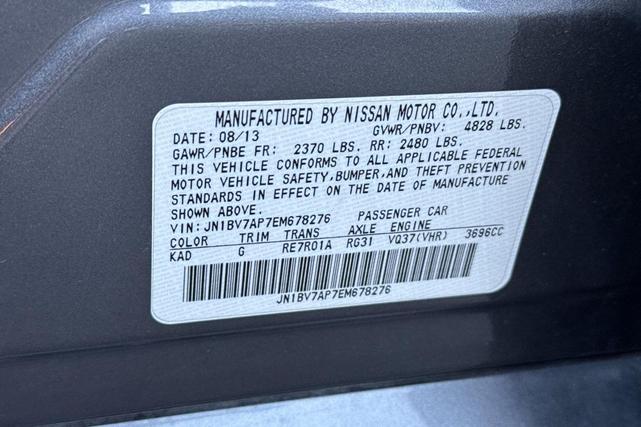 Photo of 2014 Graphite Shadow INFINITI Q50