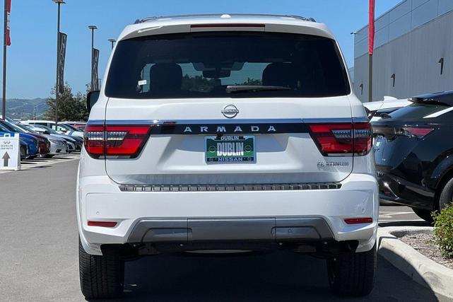 Photo of 2024 Aspen White Tricoat Nissan Armada
