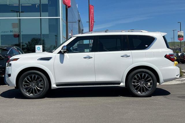 Photo of 2024 Aspen White Tricoat Nissan Armada