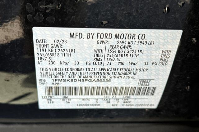 Photo of 2023 Black Metallic Ford Explorer