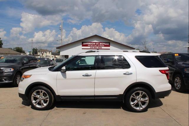 Photo of 2015 White Platinum Metallic Tri-Coat Ford Explorer
