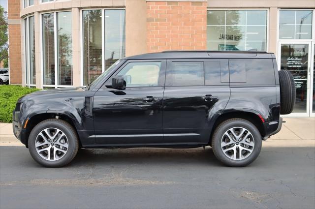 Photo of 2025 Santorini Black Metallic Land Rover Defender