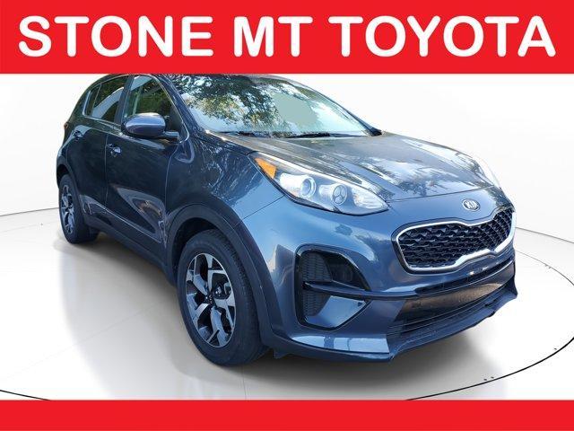 Photo of 2022 Pacific Blue Kia Sportage