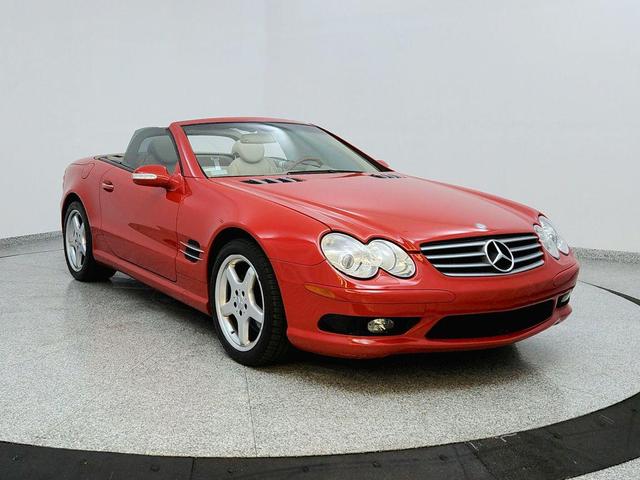 Photo of 2003 Magma Red Mercedes-Benz SL-Class