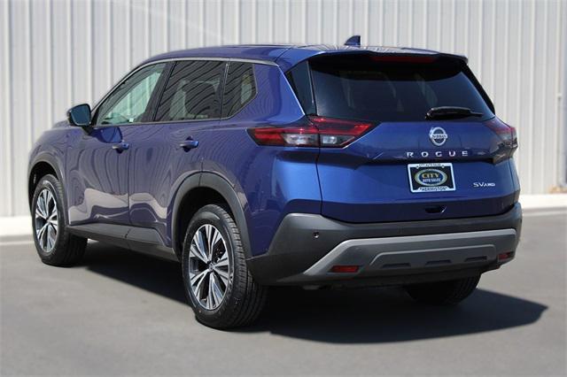 Photo of 2021 Caspian Blue Metallic Nissan Rogue