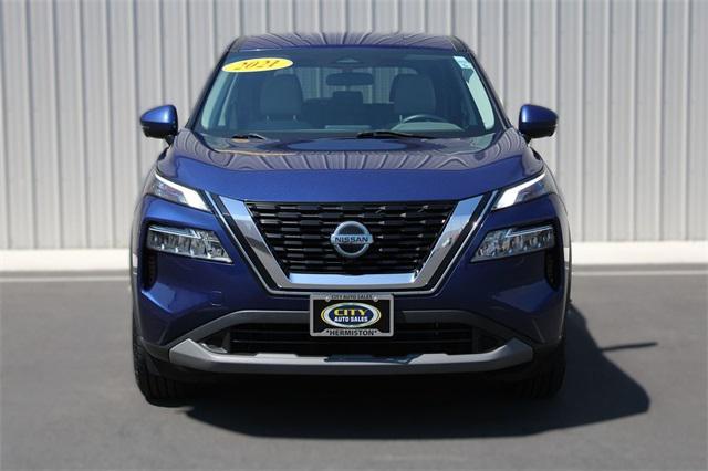 Photo of 2021 Caspian Blue Metallic Nissan Rogue
