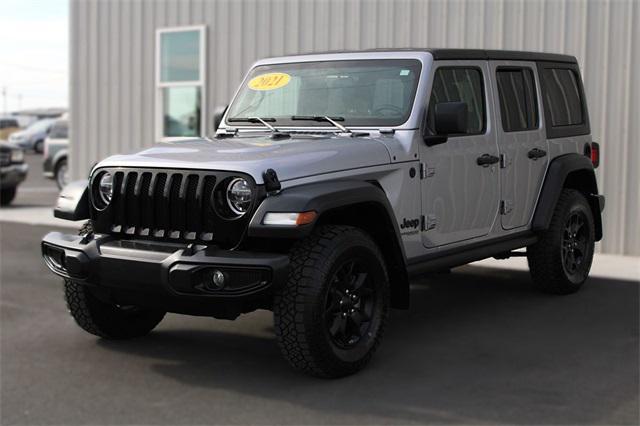 Photo of 2021 Billet Silver Metallic Clearcoat Jeep Wrangler