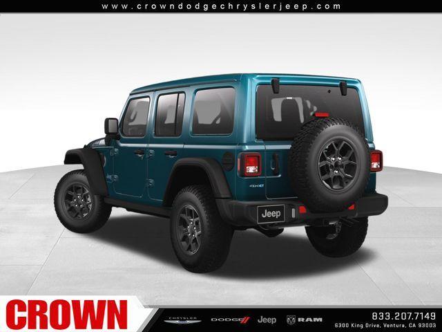 Photo of 2025 Fathom Blue Pearlcoat Jeep Wrangler 4xe