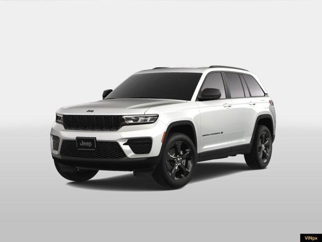 Photo of 2025 Bright White Clearcoat Jeep Grand Cherokee