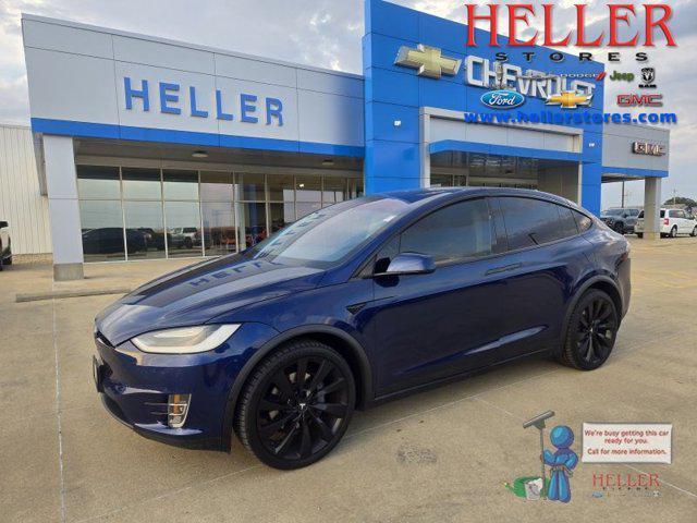 Photo of 2018 Deep Blue Metallic Tesla Model X
