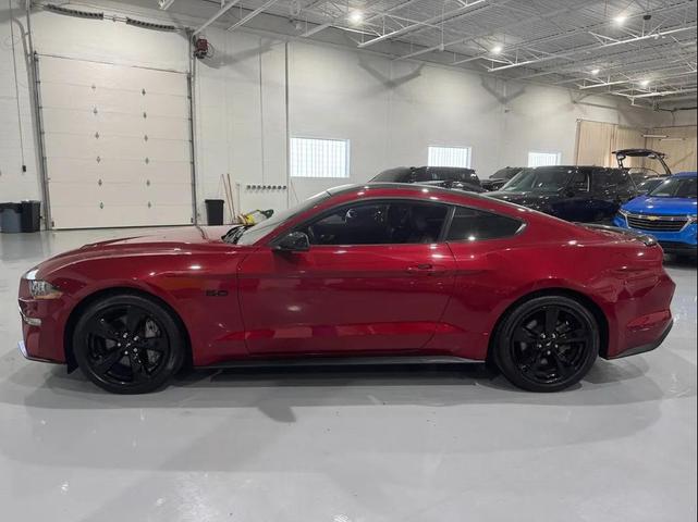 Photo of 2021 Red Ford Mustang