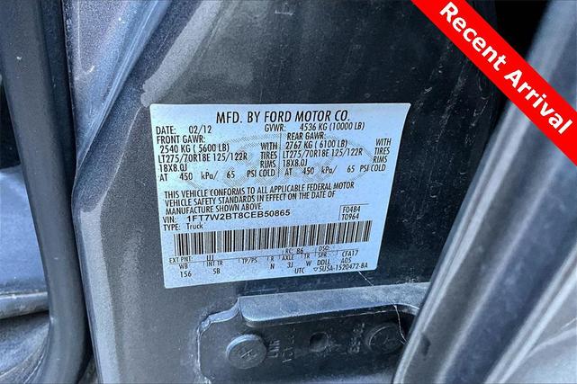 Photo of 2012 Sterling Gray Metallic Ford F-250