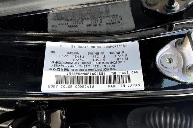 Photo of 2023 Jet Black Mica Mazda Mazda3