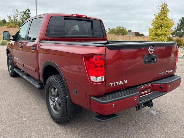Photo of 2015 Cayenne Red Nissan Titan