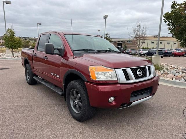 Photo of 2015 Cayenne Red Nissan Titan