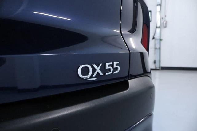 Photo of 2022 Hermosa Blue INFINITI QX55