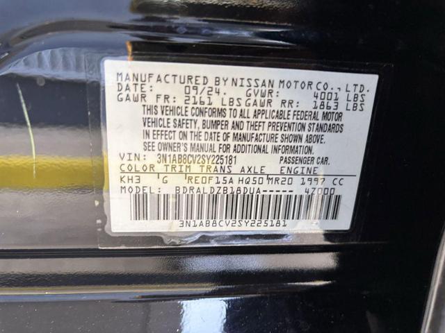 Photo of 2025 Super Black Nissan Sentra