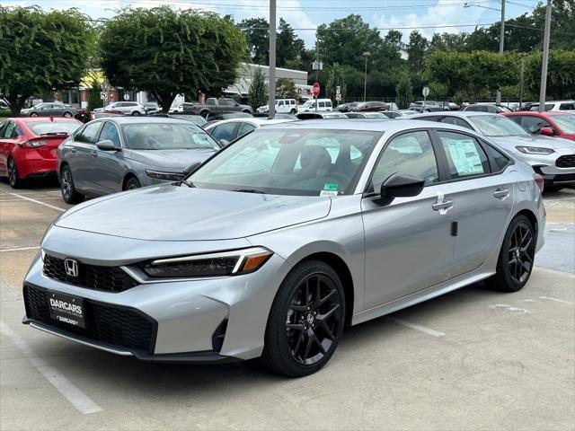Photo of 2026 Solar Silver Metallic Honda Civic Hybrid