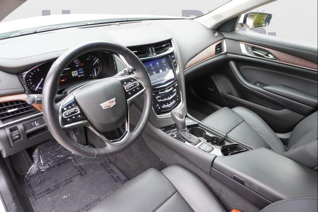 Photo of 2019 Crystal White Tricoat Cadillac CTS
