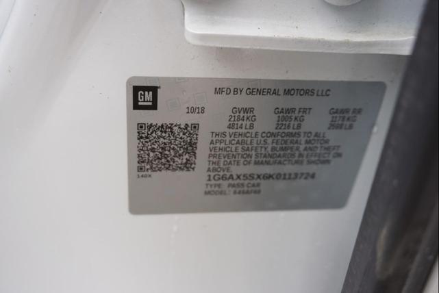 Photo of 2019 Crystal White Tricoat Cadillac CTS