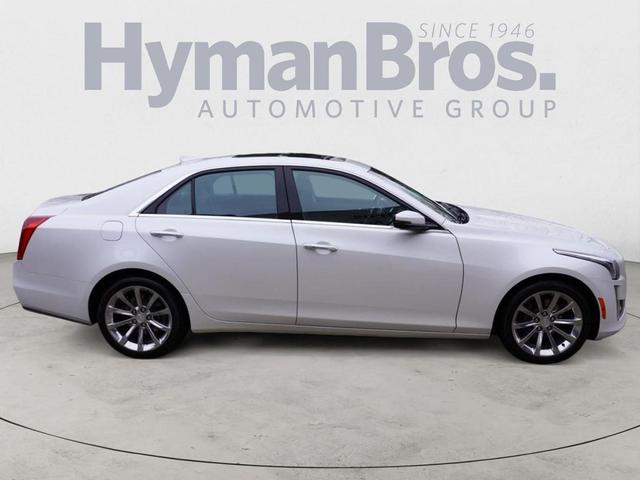 Photo of 2019 Crystal White Tricoat Cadillac CTS