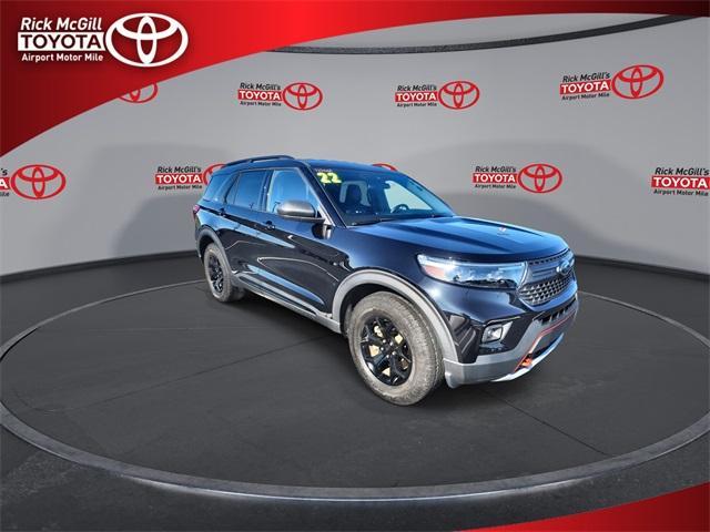 Photo of 2022 Agate Black Metallic Ford Explorer