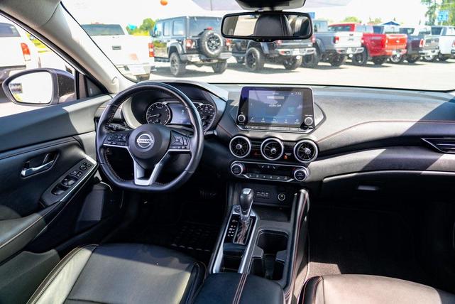 Photo of 2021 Aspen White Tricoat Nissan Sentra