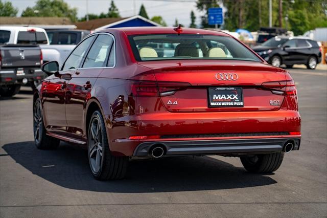 Photo of 2018 Matador Red Metallic Audi A4