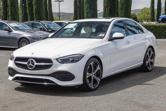 Photo of 2024 Polar White Mercedes-Benz C-Class