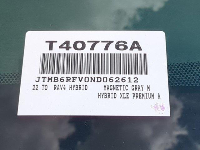 Photo of 2022 Magnetic Gray Metallic Toyota RAV4 Hybrid