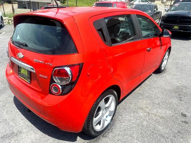 Photo of 2012 Inferno Orange Metallic Chevrolet Sonic