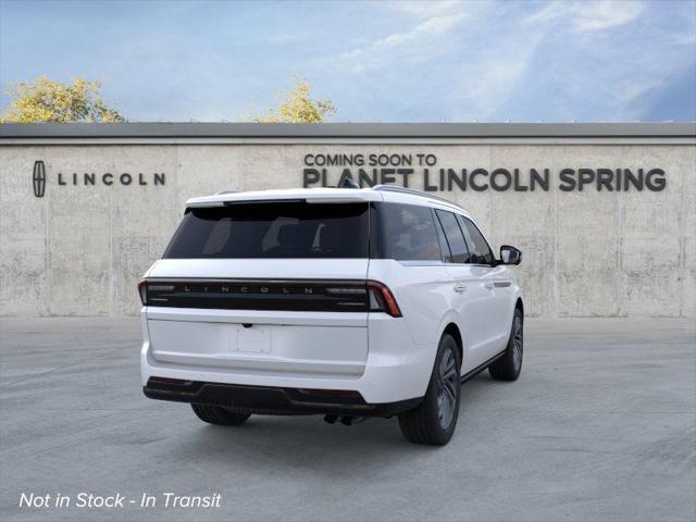 Photo of 2025 Pristine White Metallic Tri-Coat Lincoln Navigator