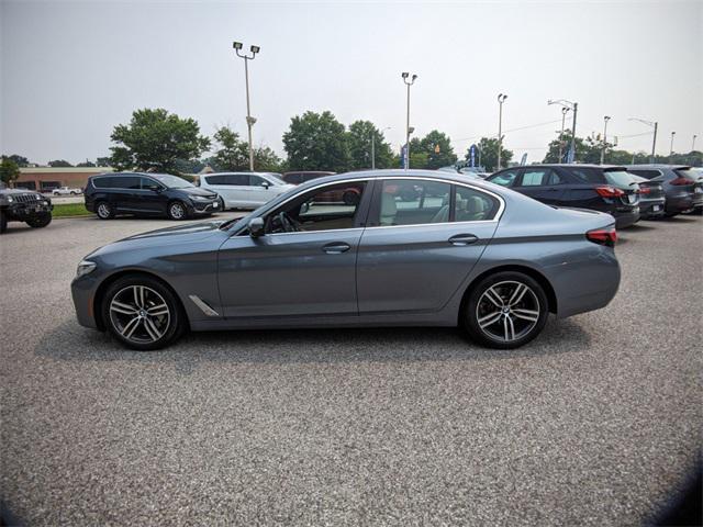 Photo of 2021 Bluestone Metallic BMW 530