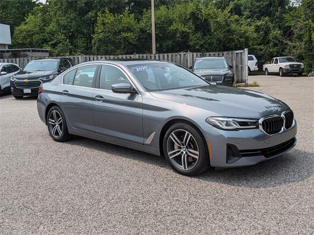 Photo of 2021 Bluestone Metallic BMW 530
