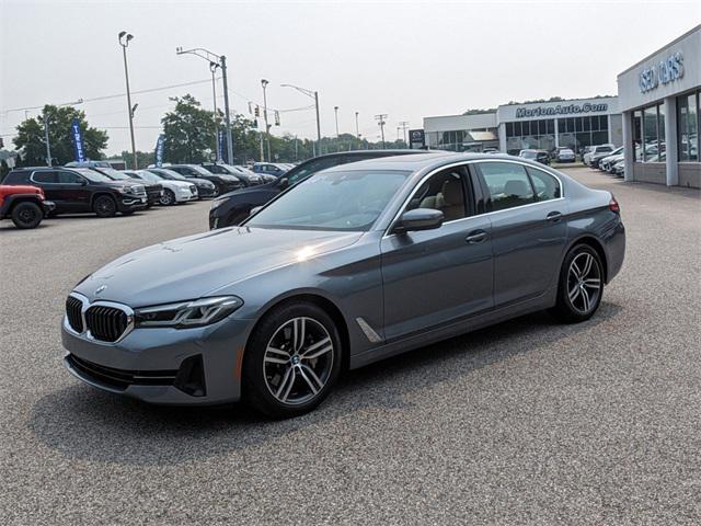 Photo of 2021 Bluestone Metallic BMW 530