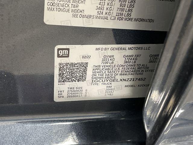 Photo of 2022 Shadow Gray Metallic Chevrolet Silverado 1500 Limited