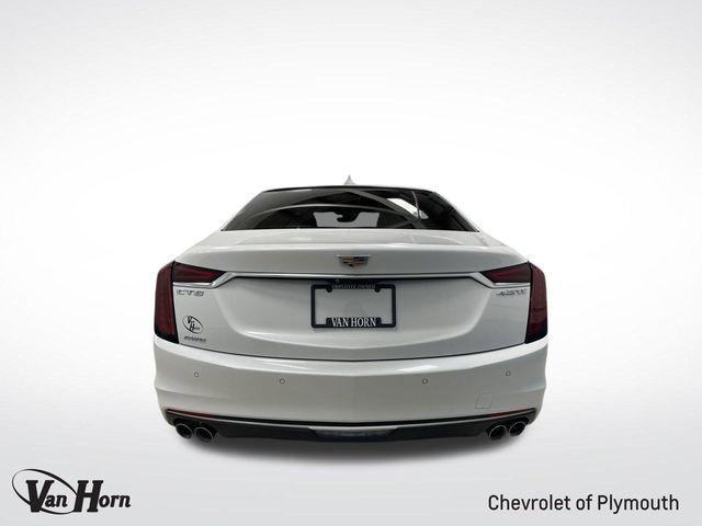 Photo of 2019 Crystal White Tri-Coat Cadillac CT6