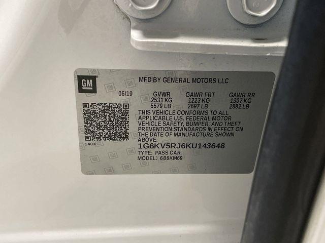 Photo of 2019 Crystal White Tri-Coat Cadillac CT6