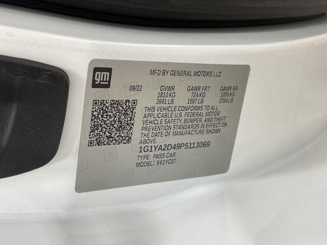 Photo of 2023 Arctic White Chevrolet Corvette