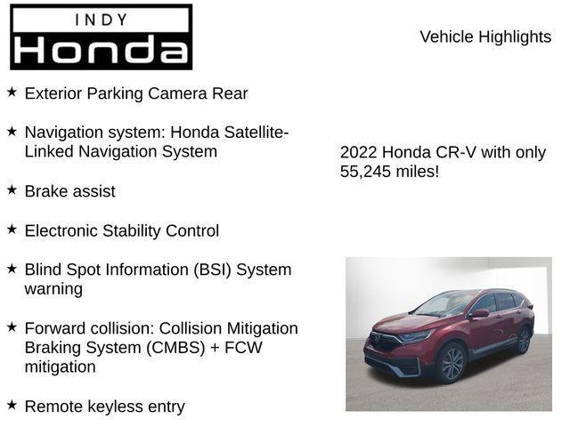Photo of 2022 Radiant Red Metallic Honda CR-V