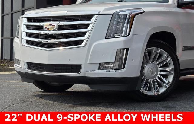 Photo of 2019 Crystal White Tri-Coat Cadillac Escalade ESV