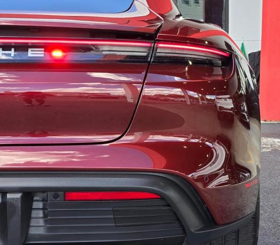 Photo of 2021 Cherry Metallic Porsche Taycan