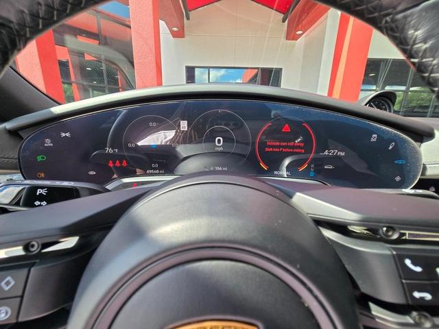 Photo of 2021 Cherry Metallic Porsche Taycan