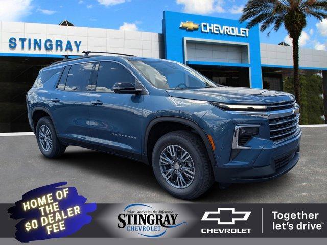 Photo of 2025 Lakeshore Blue Metallic Chevrolet Traverse