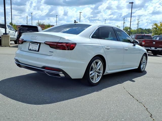 Photo of 2024 Glacier White Metallic Audi A4