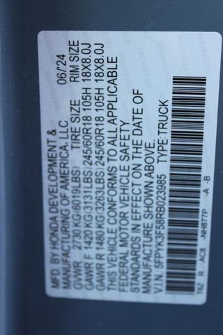 Photo of 2024 Gray Honda Ridgeline