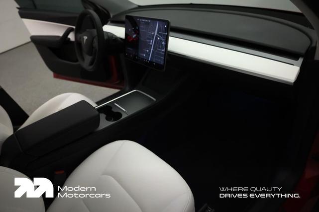 Photo of 2021 Red Multi-Coat Tesla Model Y